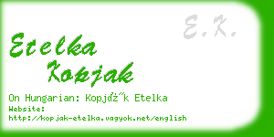 etelka kopjak business card